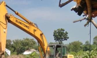Foto Penambangan di Galian C Mojokerto